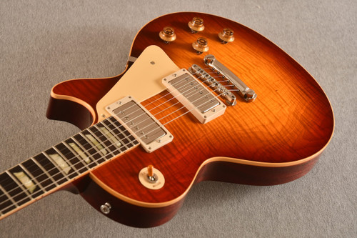 Gibson Custom Dealer Select 1959 Les Paul Standard Electric Guitar - "The Beauty of the 'Burst" 102 #95587 - Top Angle