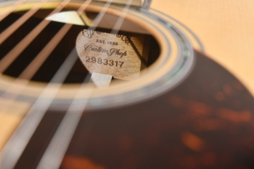 Martin Custom Shop OM-45 Hand Select Adirondack (2025) #2983317 - Neck Block