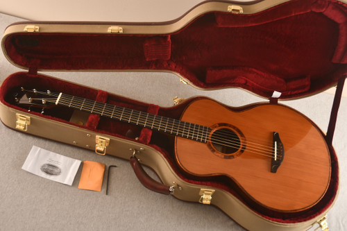 Saville Baritone Guitar (2009) Cedar / Rosewood #15 — Case