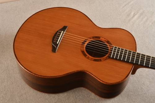 Saville Baritone Guitar (2009) Cedar / Rosewood #15 — Top