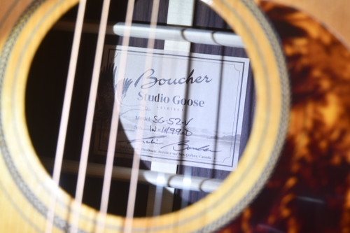 Boucher SG-52-V — Label