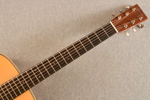 Martin Custom Shop 000-28 (2025) Adirondack 45 Rosette Maple Binding #2959975 — Neck