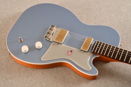Harmony Jupiter Thinline Semi-hollowbody Electric Guitar - Sky Blue