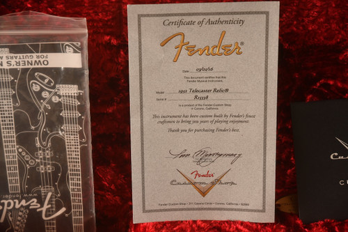 Fender 1952 Telecaster Heavy Relic Kinman Electronics (2016) - View 2