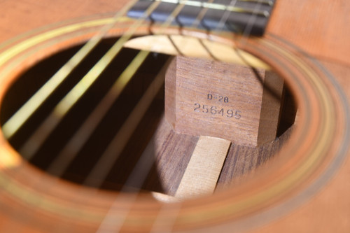 Martin D-28 (1970) — Neck Block