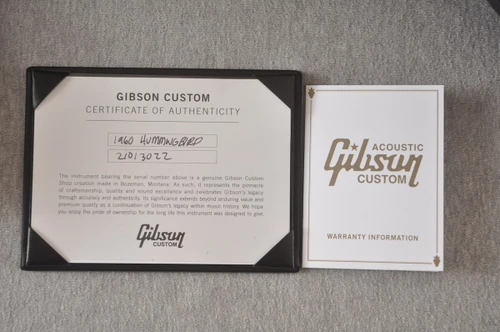 Gibson Custom Shop Historic 1960 Hummingbird with Fixed Bridge (2023)
