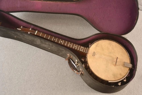 1930's Vega Tenor Banjo — Case