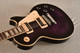 2024 Gibson Les Paul Traditional Pro V Gloss Dark Purple Burst #219140395 - Top Angle