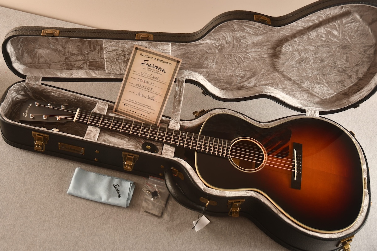 Eastman E10OOSS-TC 00 Acoustic Guitar – Sunburst, Thermo-Cured