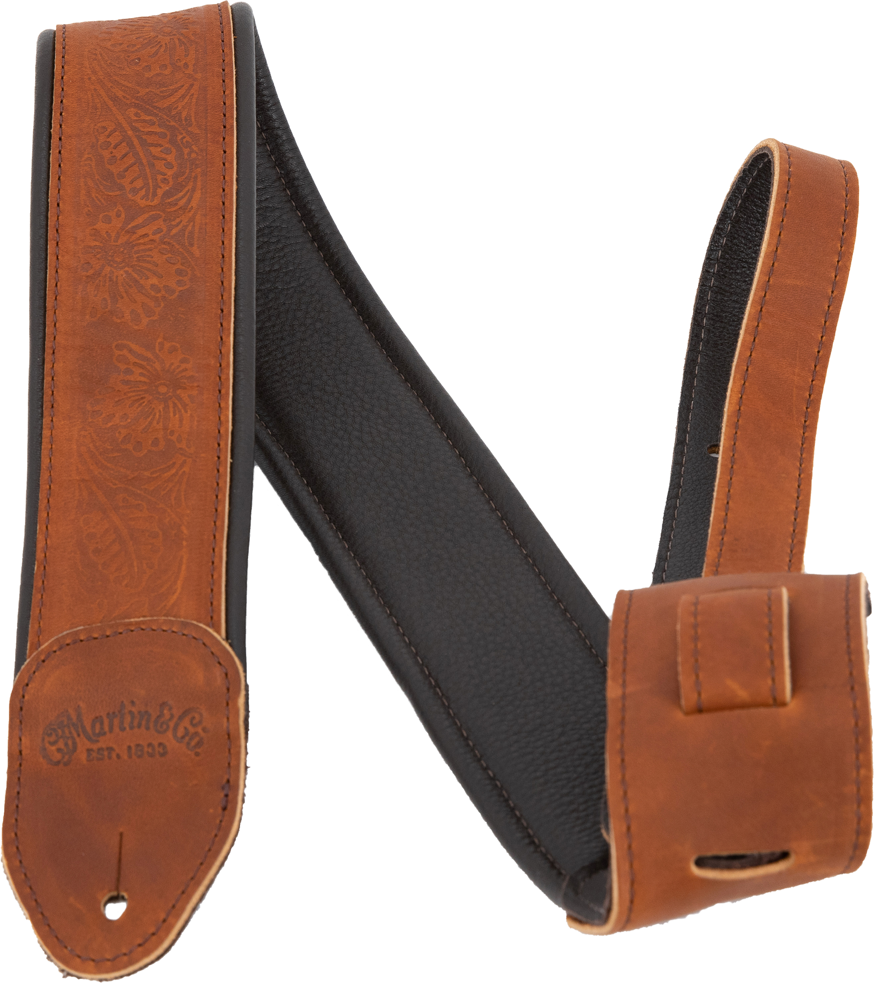 Martin Garment Leather Guitar Strap - Brown - 18A0088