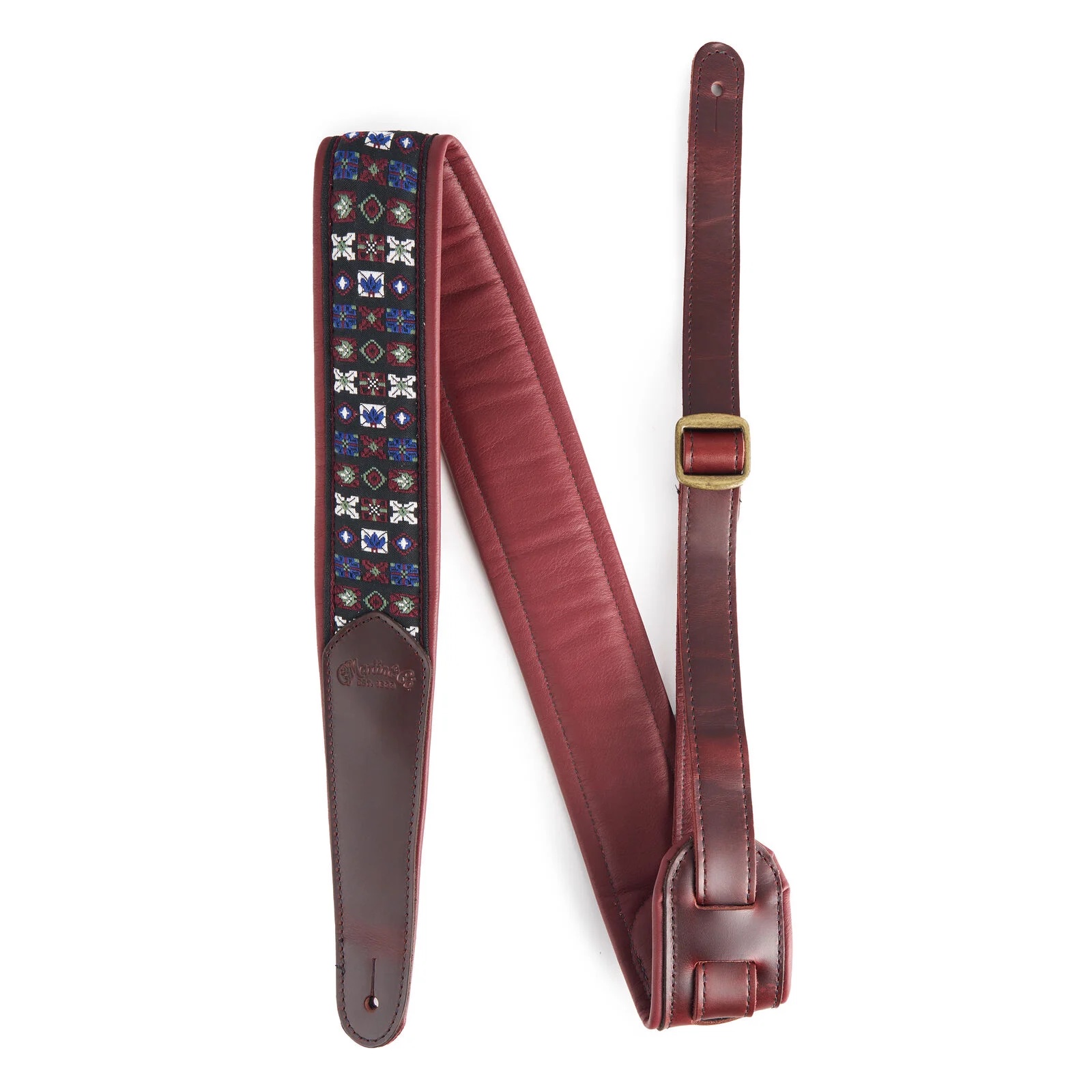 Martin Retro Jacquard Leather Strap - 18A0188 - GuitarHotline.com