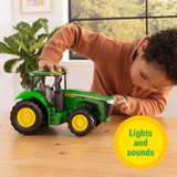 John Deere Lights & Sounds Tractor Toy - 12 Inches 47674