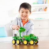Coffret mini tracteur et camion-benne John Deere pour bac à sable 35874A