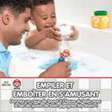 Ensemble de jouets pour le bain verser et emboîter My Mario E73856