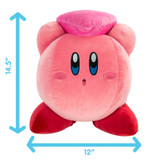 Club Mocchi- Mocchi- Kirby with Heart Mega Plush Toy, 15 inch T12878