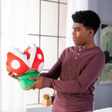 Club Mocchi- Mocchi- Super Mario™ Piranha Plant Mega Plush Stuffed Toy, 15 inch T12414