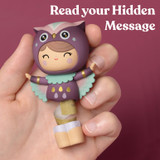 Momiji Sugar Plum Wood Message Doll Blind Boxes - Set of 8 L21009A