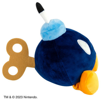 Squishy Toy Exploding Club Mocchi- Mocchi- Super Mario™ Bob-omb – Junior Plush Toy – 6 inch