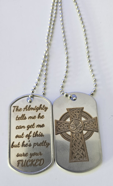 Dog Tag (Both sides)