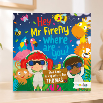 Personalised Hey Mr Firefly Rhyming Story Book