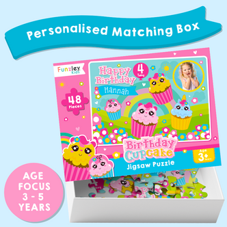 Birthday Cupcake 48 Piece jigsaw Birthday Cupcake 48 Piece jigsaw