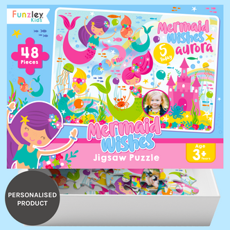 Mermaid Wishes 48 Piece jigsaw