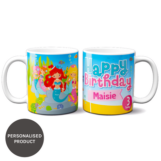 Personalised Pretty Mermaids Mug