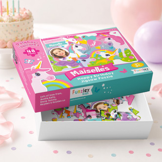 Rainbow Unicorns 48 Piece jigsaw