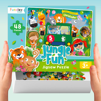 Jungle Fun 48 Piece jigsaw