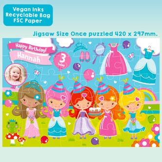 Bday Princess 48 Piece jigsaw