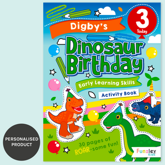 Dinosaur Birthday Activity Book Dinosaur Birthday Activity Book