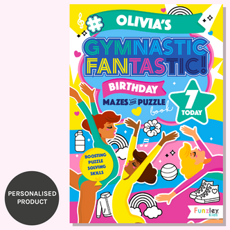 Gymnastic Fantastic Mazes + Puzzles Book