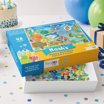 Personalised Ocean Friends Photo Jigsaw Puzzle