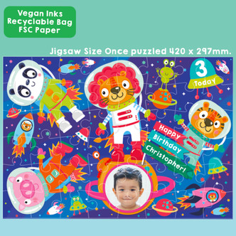 Space Friends 48 Piece jigsaws