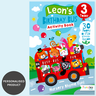 Wheels on the bus Activity Book