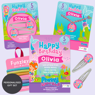 Pretty Mermaids Small Birthday Gift Box