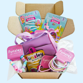 Pretty Mermaids Small Square Birthday Gift Box