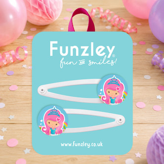 Birthday Princess  2 x Hair Clips