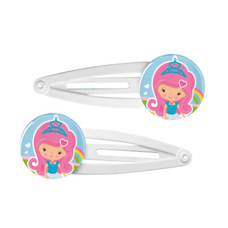 Birthday Princess  2 x Hair Clips
