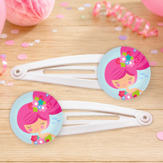 Mermaid Wishes 2 x Hair Clips