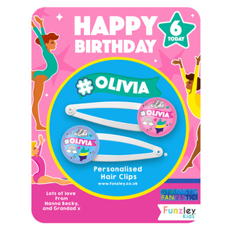 Gymnastic Fantastic Small Birthday Letterbox Gift Box