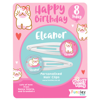 Sweet Kitty Small Birthday Letterbox Gift Box