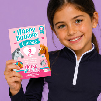 Horse & Heart Small Birthday Letterbox Gift Box