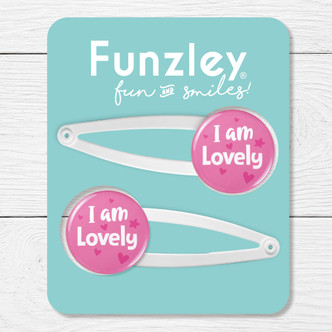 I am so lovely 2 x Hair Clips