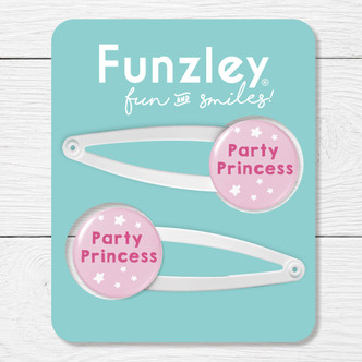 Party Princess 2 x Hair Clips