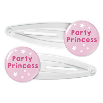 Party Princess 2 x Hair Clips