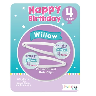 Personalised 4th Birthday Letterbox Gift Box