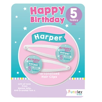 Personalised 5th Birthday Letterbox Gift Box