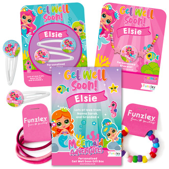 Get Well Soon Mermaids Small Letterbox Gift Set