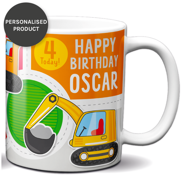Construction Town Mug